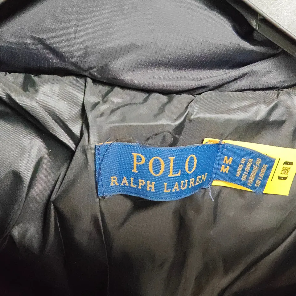 POLO RALPH LAUREN BLACK PUFFER JACKET – MEN'S M