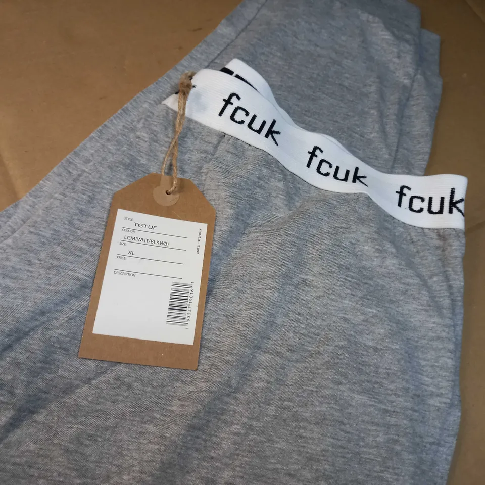 FCUK LIGHT GREY MARL LOUNGE WEAR - XL