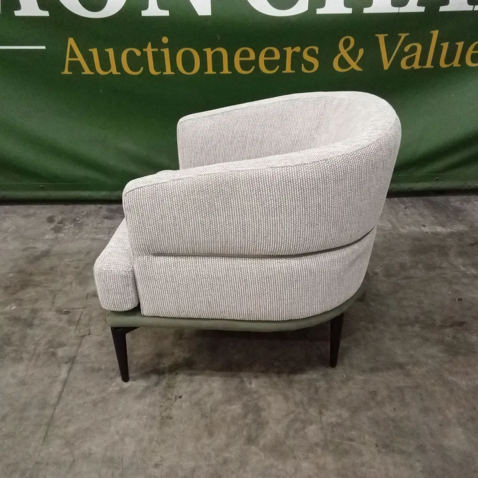 QUALITY DESIGNER ITALIAN MADE BONNIE LITTLE ARMCHAIR - BEIGE