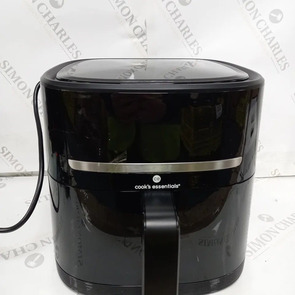 COOK'S ESSENTIALS 4L AIR FRYER BLACK