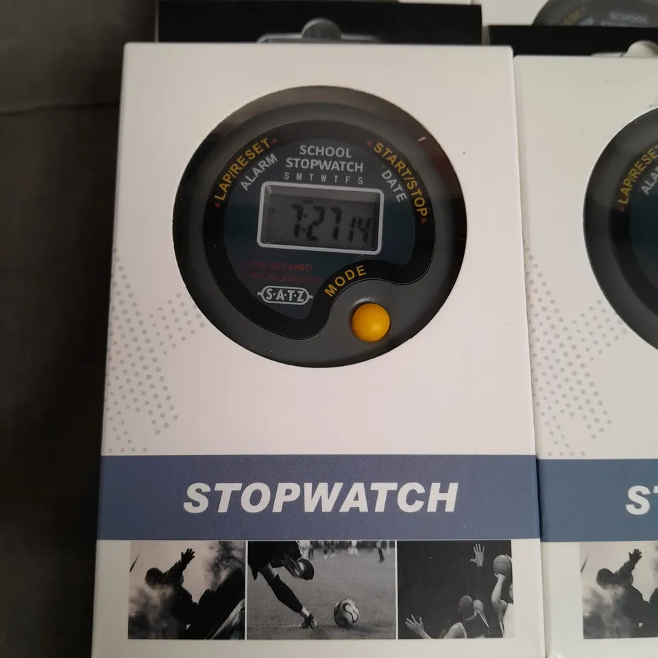 LOT OF 15 BOXED STOPWATCHES