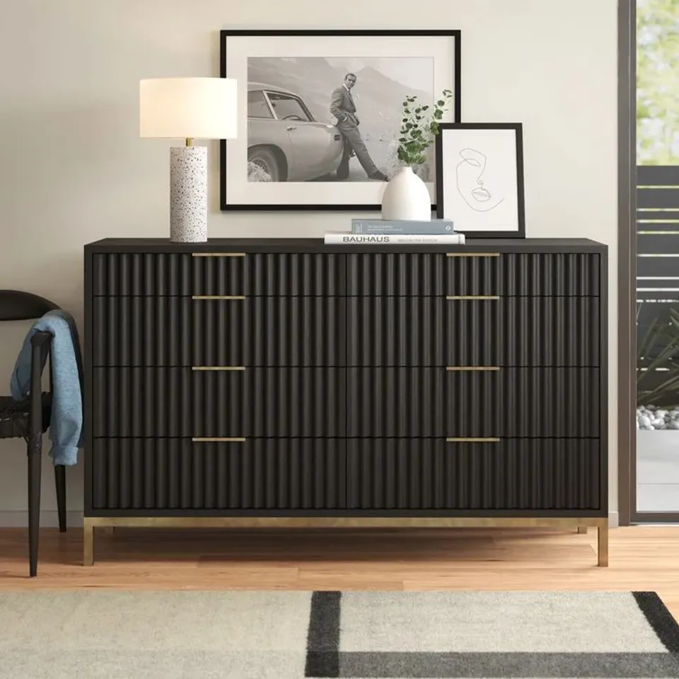 BOXED FILSINGER 8-DRAWER CHEST OF DRAWERS (1 BOX)