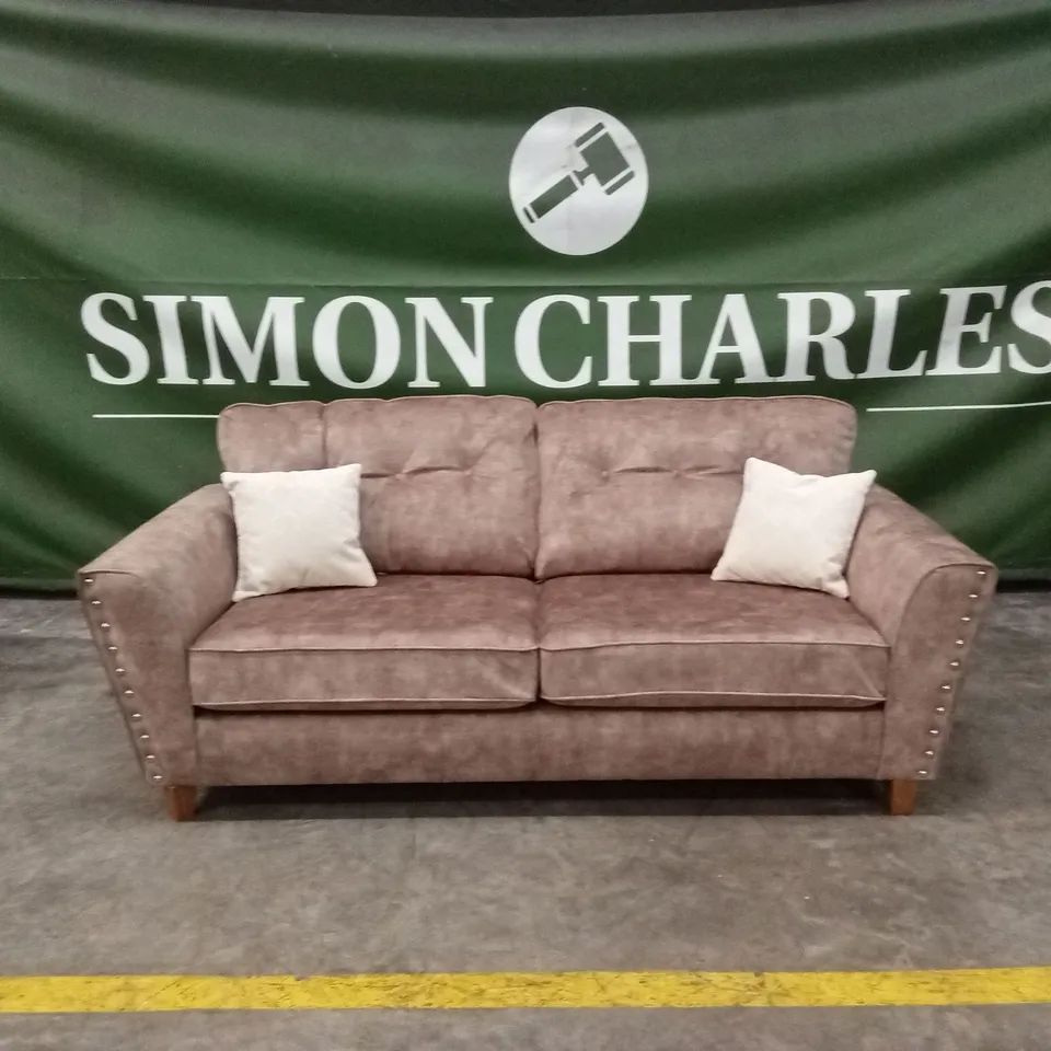 AMAYA FABRIC 3 SEATER SOFA RRP £999