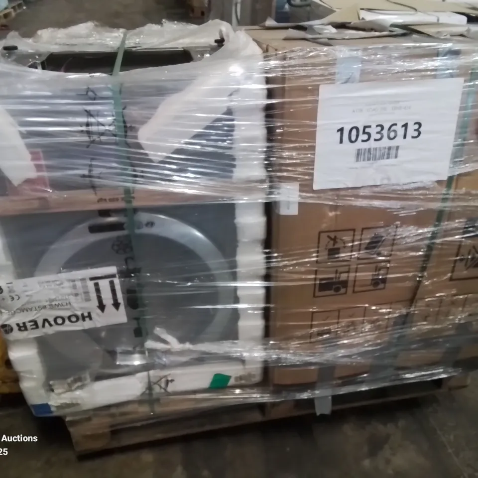 PALLET OF APPROXIMATELY 4 UNPROCESSED RAW RETURN WHITE GOODS TO INCLUDE;