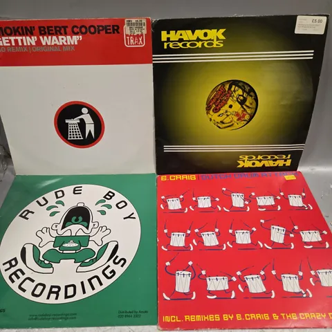 APPROXIMATELY 20 ASSORTED VINYLS TO INCLUDE ILOGIK, PAUL GLAZY, NUKLEUZ ETC - COLLECTION ONLY	