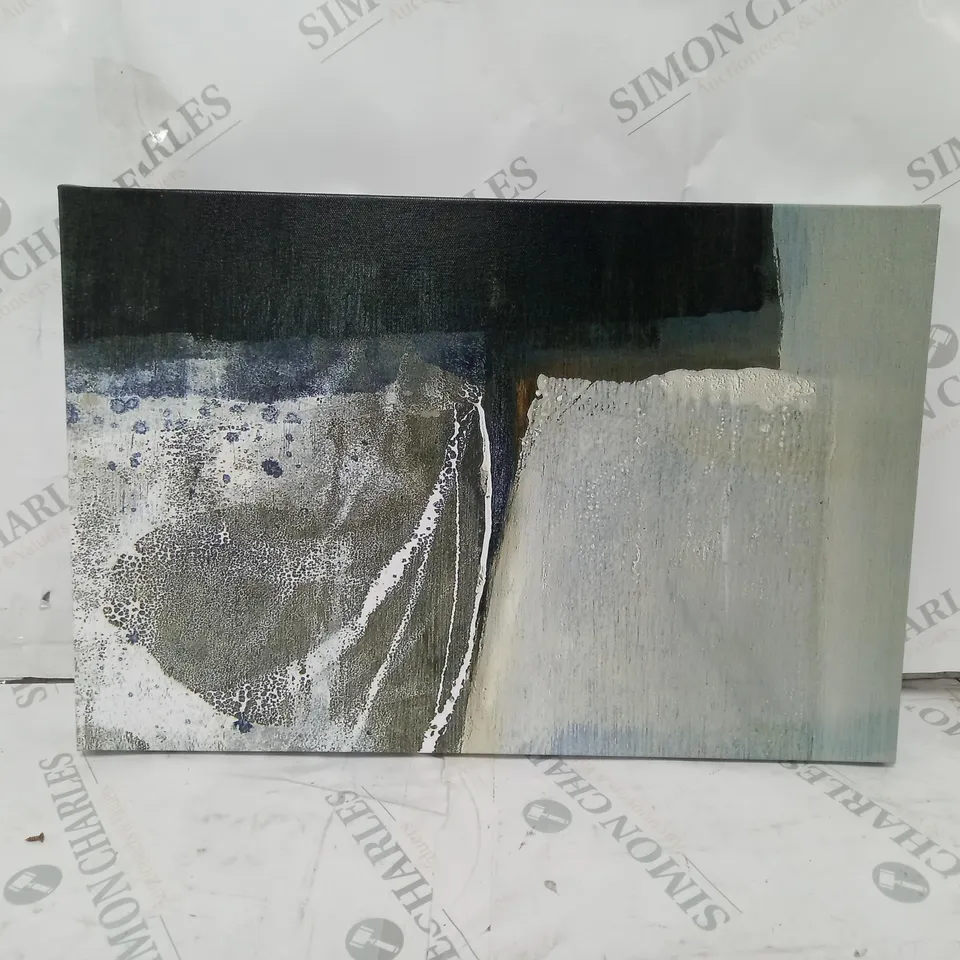 WILLISTON FORGE 'SEISMIC SHIFT #5' BY KATHERINE BOLAND, WALL ART ON CANVAS 