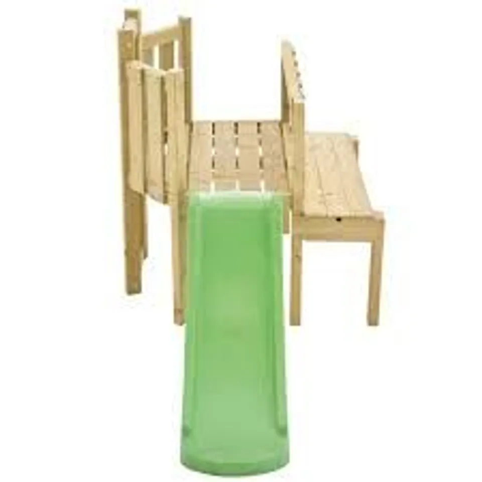 BOXED TP FOREST TODDLER WOODEN CLIMBING FRAME & SLIDE