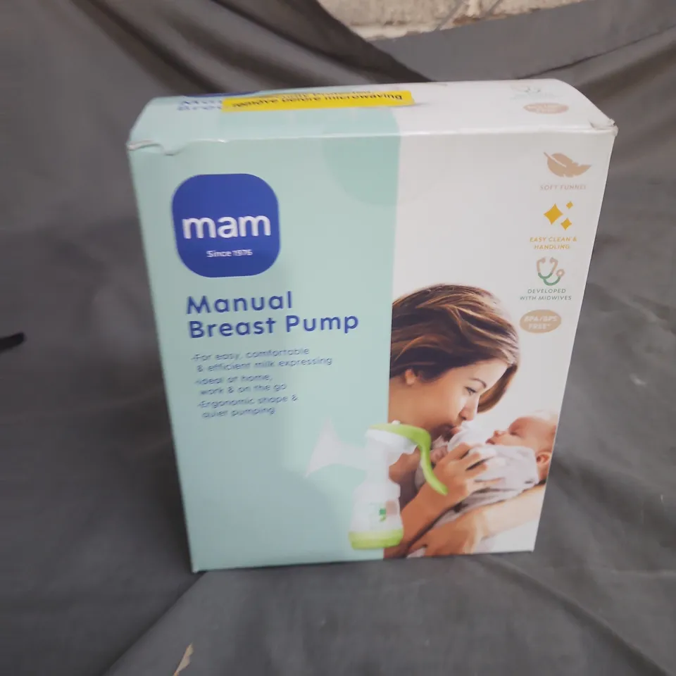 MAM MANUAL BREAST PUMP – BOXED
