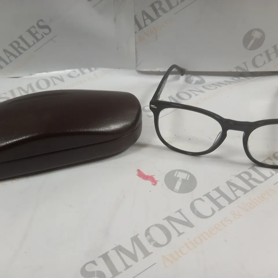 LONDON RETRO EPPING BLACK PRESCRIPTION GLASSES 