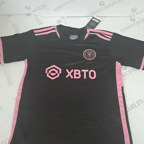 INTER MIAMI FC AWAY SHIRT WITH MESSI 10 ON THE BACK SIZE 24