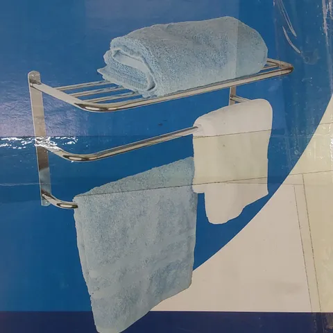 BOXED CROYDEX WALL MOUNTED TOWEL RACK 