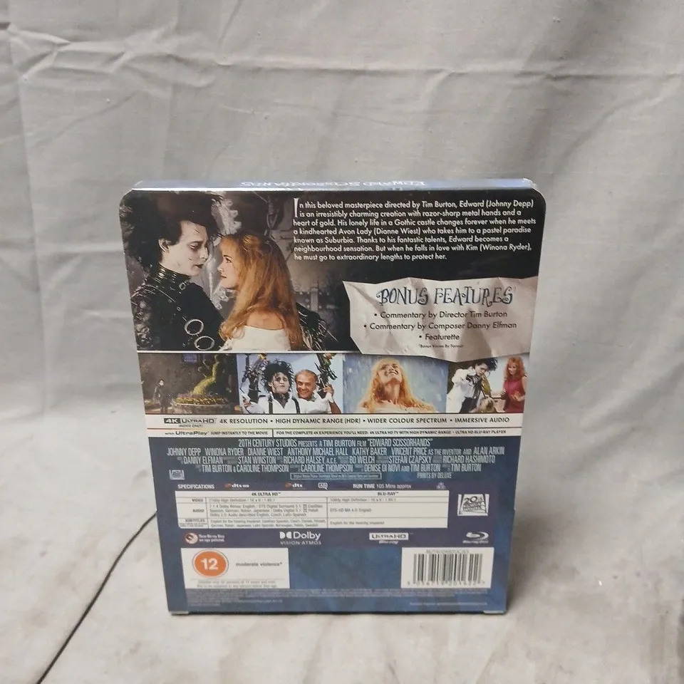 SEALED EDWARD SCISSORHANDS 35TH ANNIVERSARY (BLU-RAY)