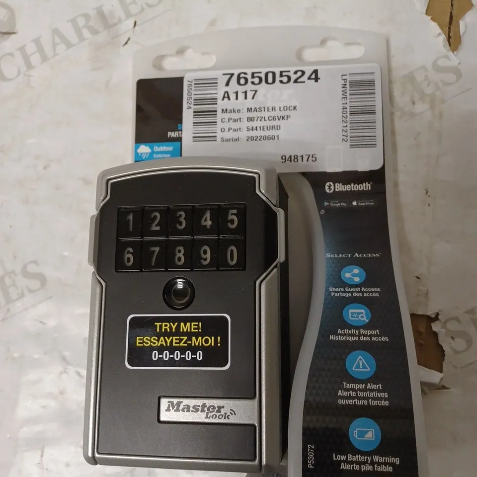 MASTER LOCK SMART LOCK