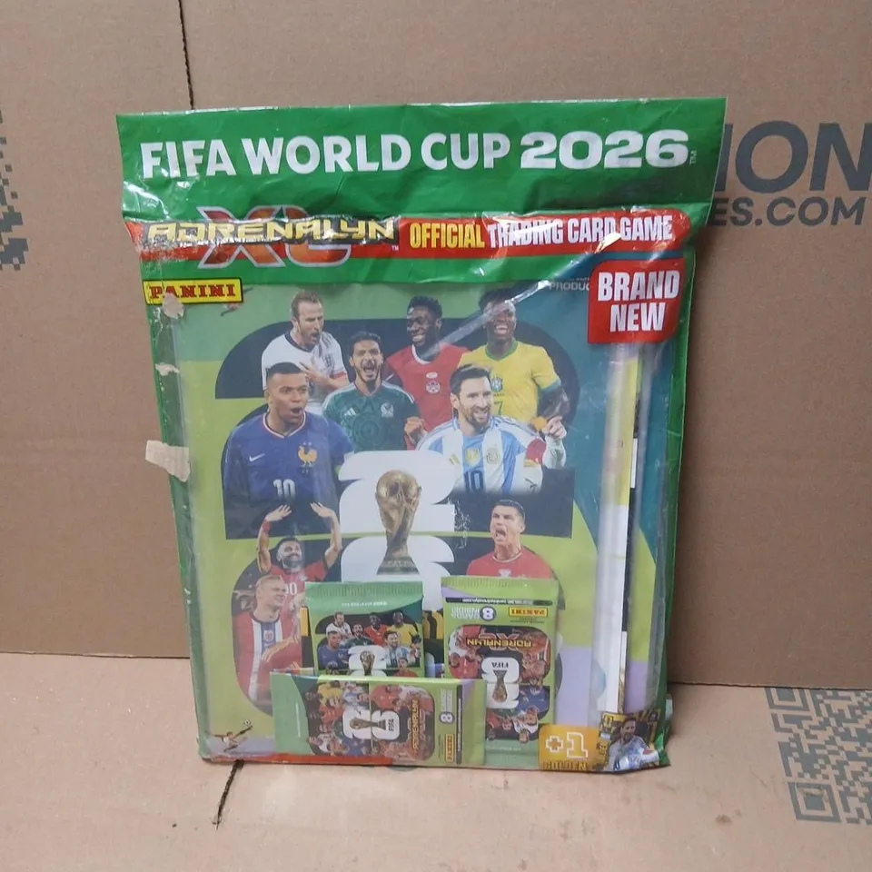 PANINI ADRENALYN FIFA WORLD CUP 2026 OFFICIAL TRADING CARD GAME – BOXED STARTER SET