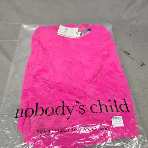 BAGGED NOBODYS CHILD NAOMI MIDI DRESS - SIZE 6
