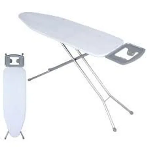 BOXED COSTWAY FULL-SIZE IRONING BOARD 38 X 149cm - WHITE 