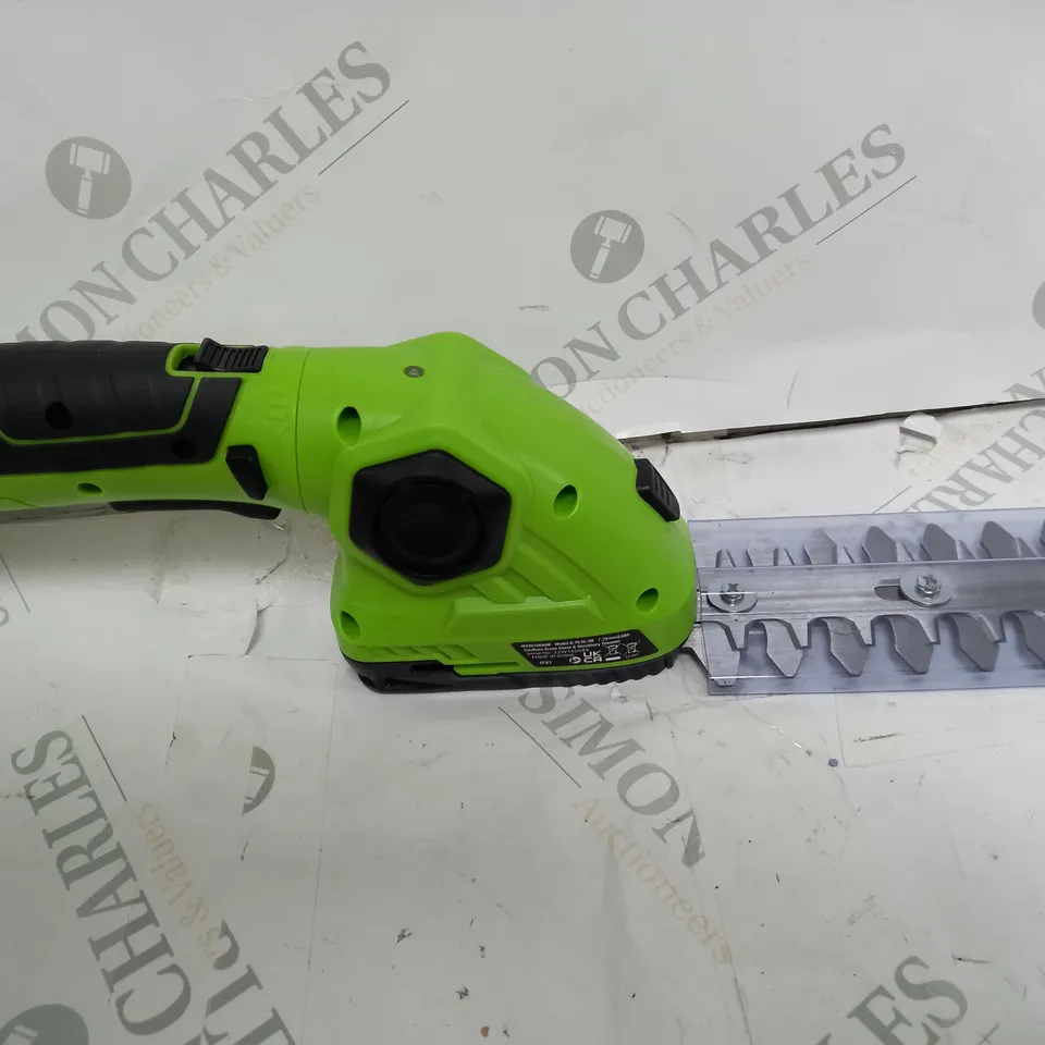 BOXED WORKPRO 7.1V CORDLESS GRASS SHEAR & SHRUBBERY TRIMMER