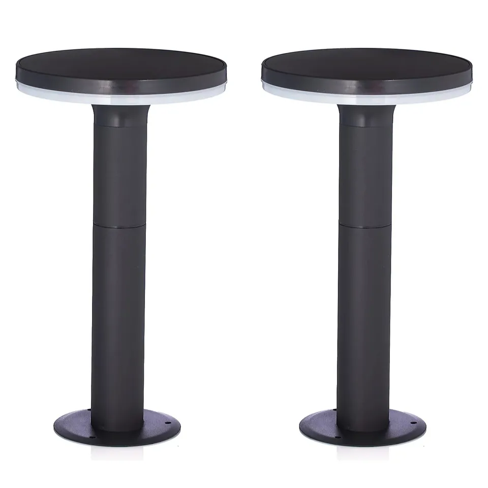 GARDEN STORIES SET OF 2 MOTION SENSOR MULTI FUNCTION SOLAR PATH LIGHT