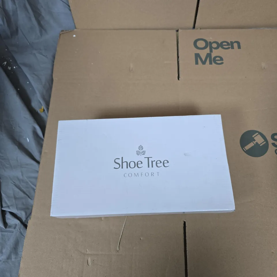 SHOE TREE COMFORT NERISSA BURGUNDY SLIP-ON SHOES – UK 6 (WOMEN)