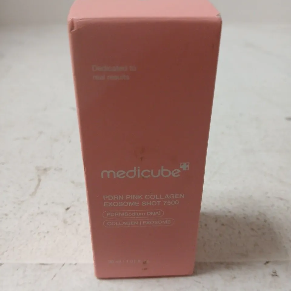 SEALED MEDICUBE PDRN PINK COLLAGEN EXOSOME SHOT 7500 30ML