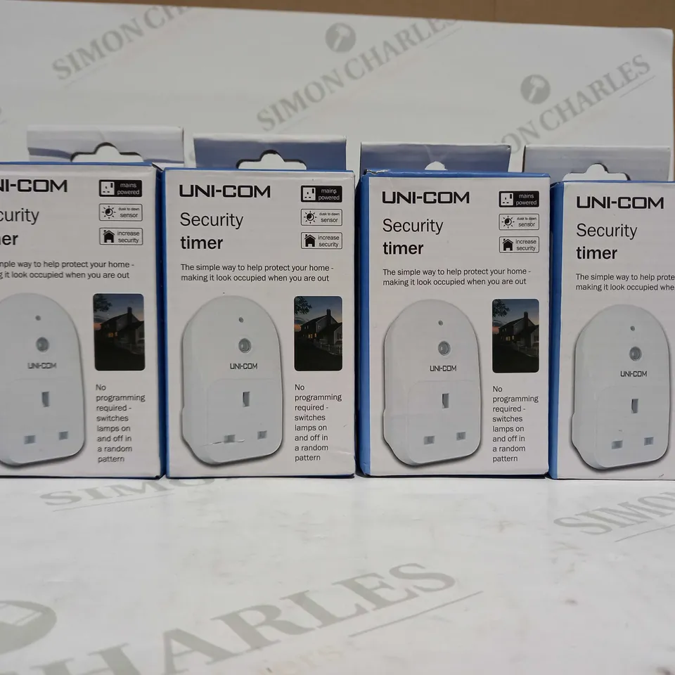 UNI-COM SET OF 4 SECURITY TIMERS