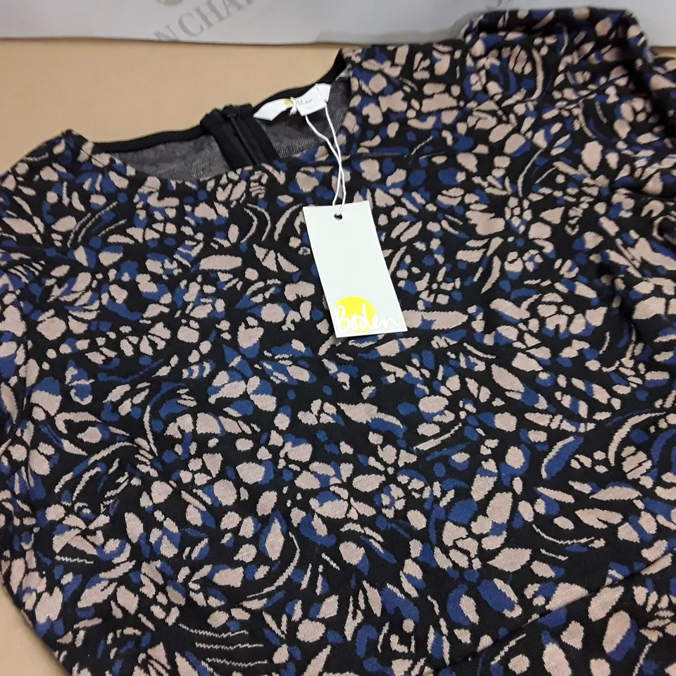 BODEN LONG SLEEVE DRESS - UK 10 P