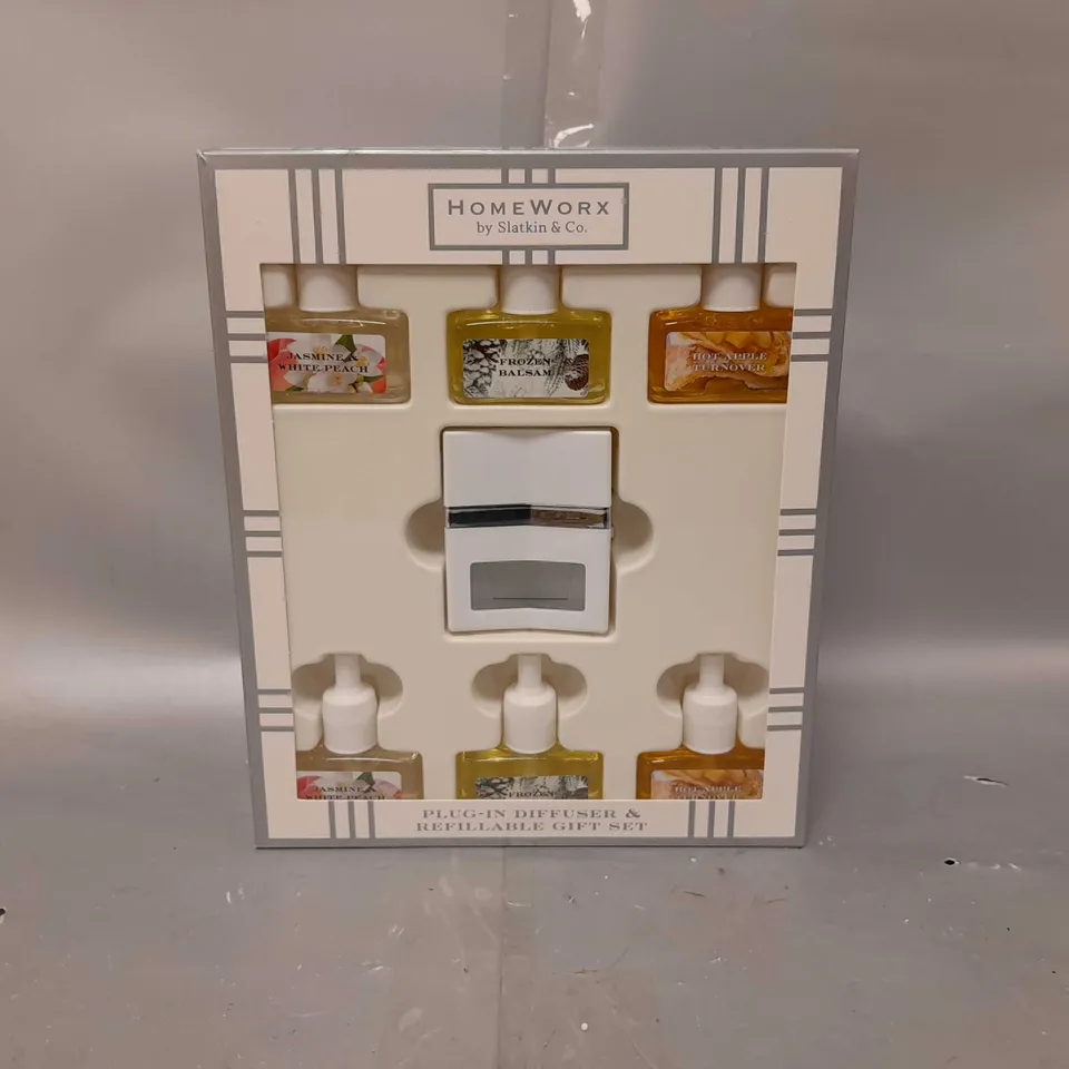 BOXED HOMEWORX BY HARRY SLATKIN & CO. SET OF 6 PLUG IN REFILLS