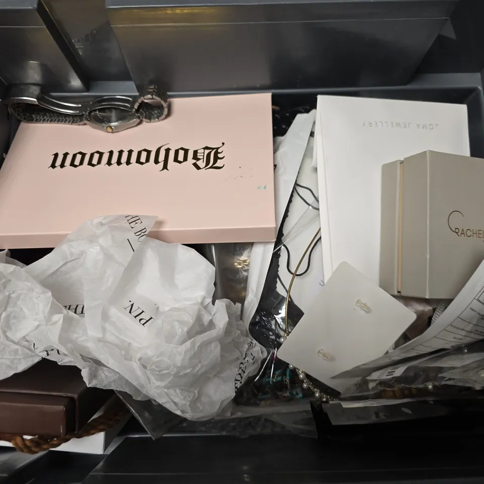 APPROXIMATELY 20 ASSORTED JEWELLERY ITEMS TO INCLUDE BRANDS SUCH AS SAVA, RACHEL GALLEY, CIDER, ETC