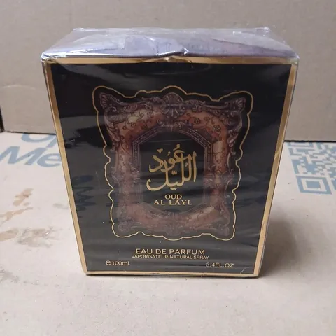 BOXED AND SEALED OUD AL LAYL EAU DE PARFUM 100ML