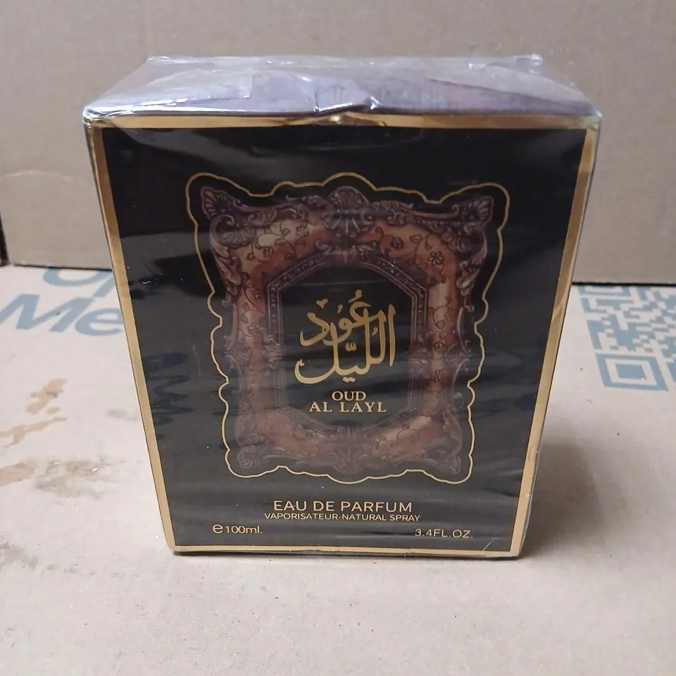 BOXED AND SEALED OUD AL LAYL EAU DE PARFUM 100ML