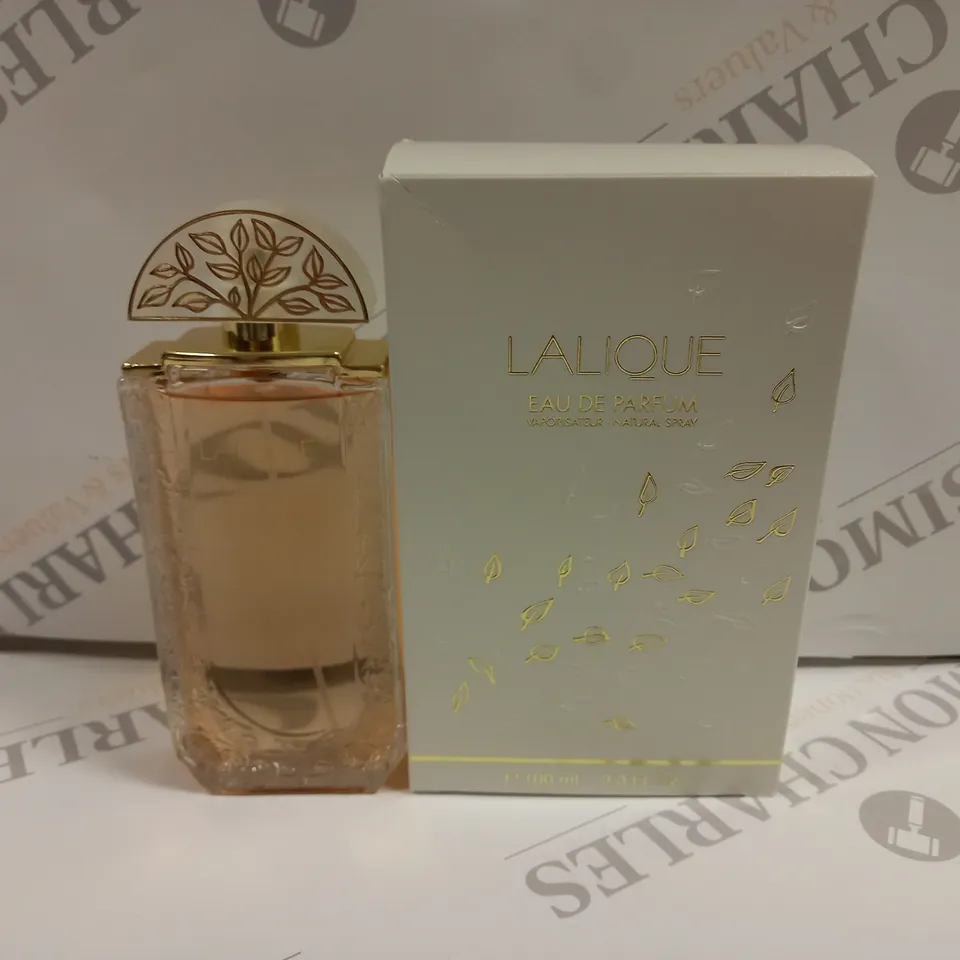 BOXED LALIQUE EAU DE PARFUM SPRAY 100ML