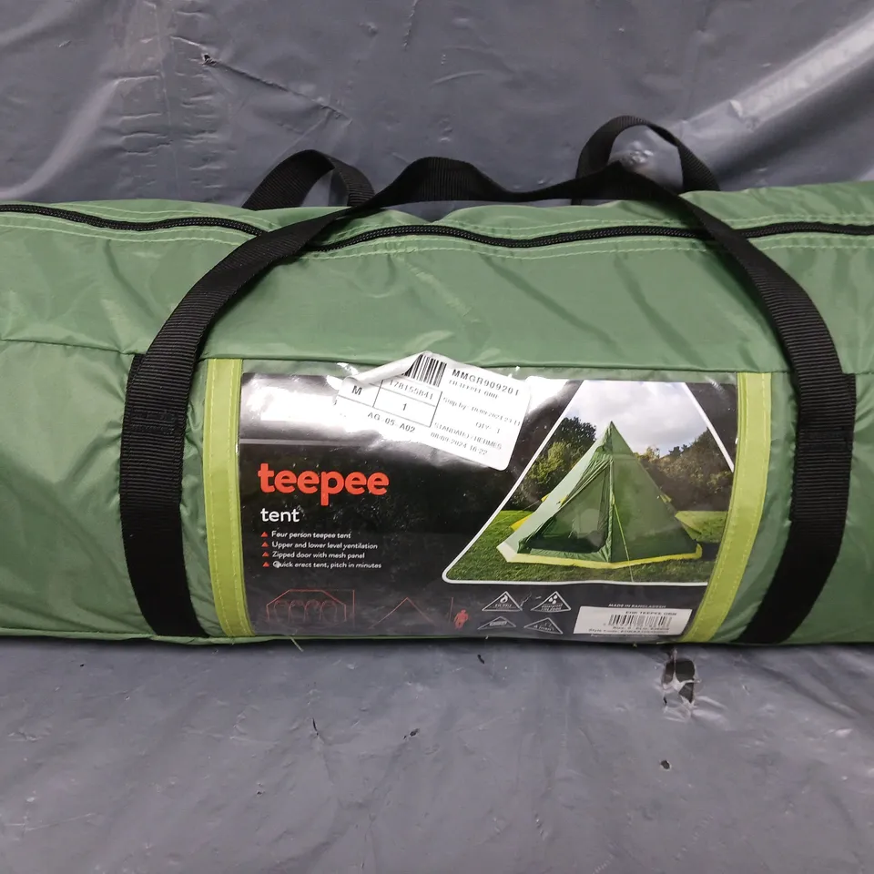 EUROHIKE EASY TO PITCH TEEPEE TENT FOR 2 PEOPLE, CAMPING EQUIPMENT