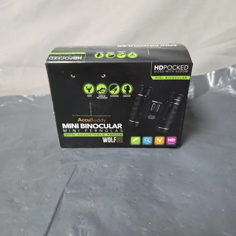 ACCUBUDDY MINI BINOCULARS BOXED