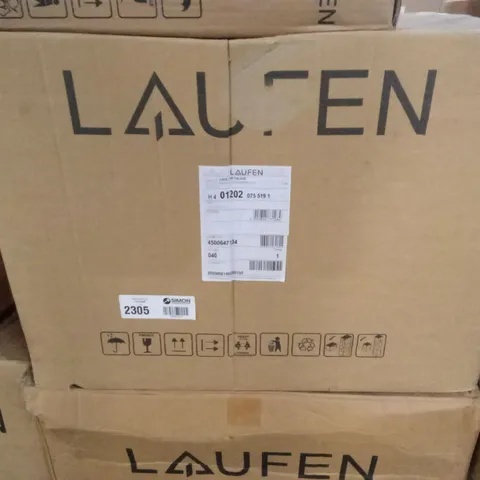 BOXED LAUFEN CASE FOR PALACE VANITY UNIT WITH 2 DRAWERS L600