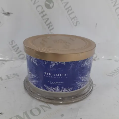 BOXED HMEWORK SCENTED CANDLES - TIRAMIST
