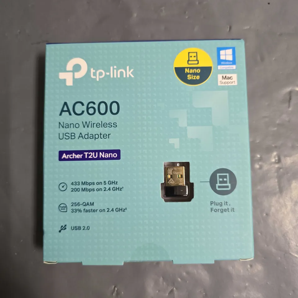 TP-LINK AC600 NANO WIRELESS USB ADAPTER