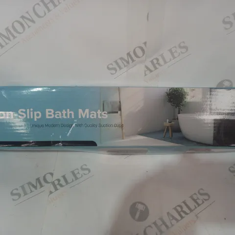 BOXED KEPLIN NON-SLIP BATH MAT IN GREY