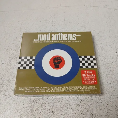 MOD ANTHEMS β 3CD BOX SET: ORIGINAL NORTHERN SOUL, R'N'B & SKA CLASSICS
