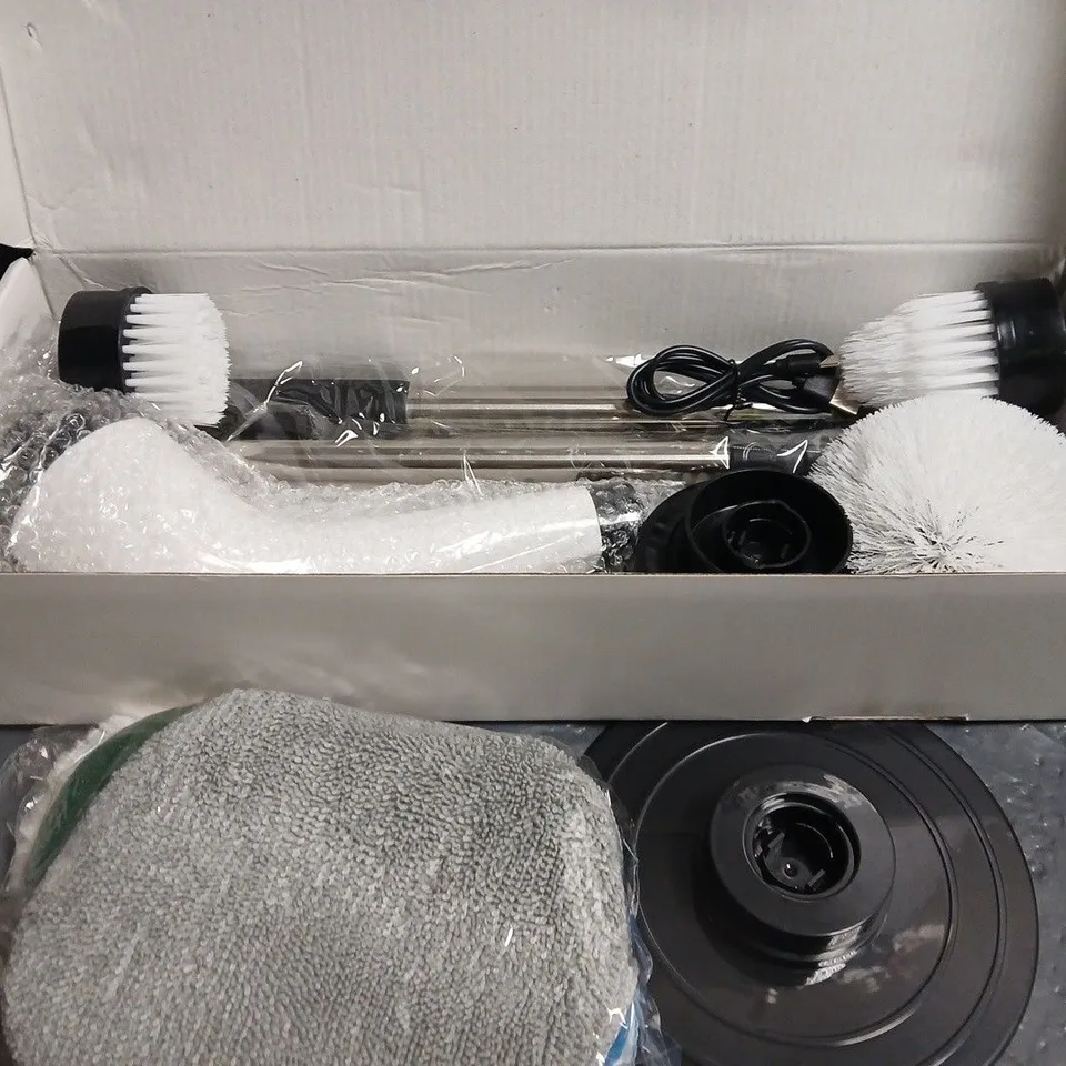 BOXED WZ-208 MULTIFUNCTIONAL ELECTRIC CLEANING BRUSH