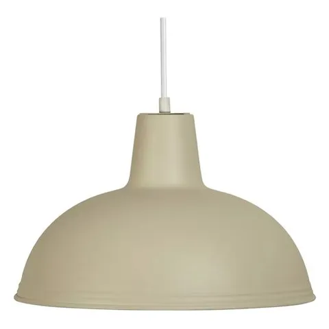 BOXED OAKS LIGHTING KANYA 1-LIGHT CEILING PENDANT CREAM PAINTED SHADE