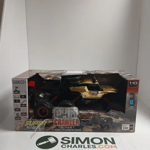 1:10 SCALE RC MONSTER TRUCK – DIE-CAST, BOXED