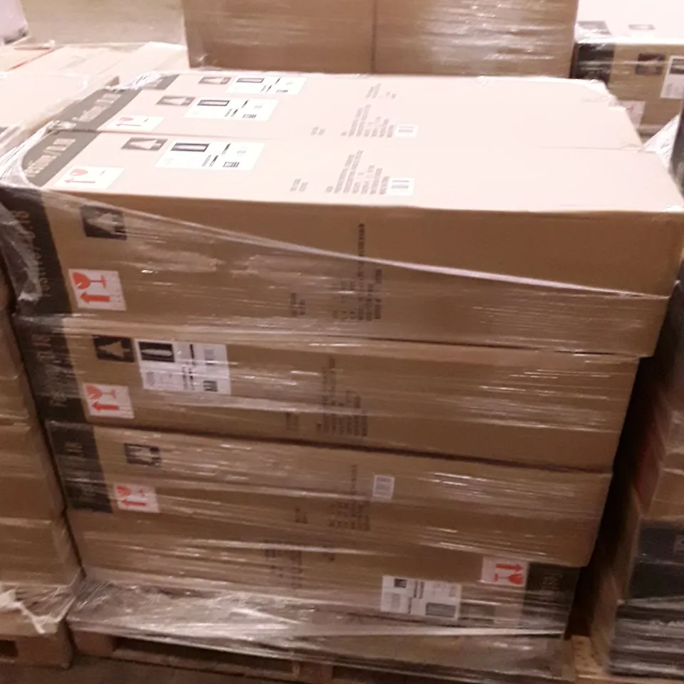 PALLET OF APPROXIMATELY 12 BOXES CONTAINING BRAND NEW 114CM SILVER TIPS TREES