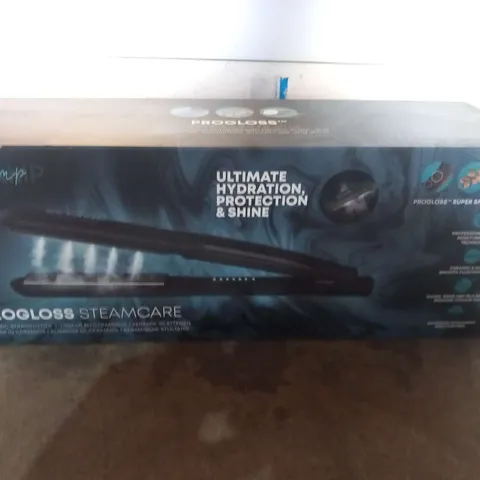 BOXED REVAMP PROGLOSS STEAMCARE CERAMIC STRAIGHTENER ST-1600-GB