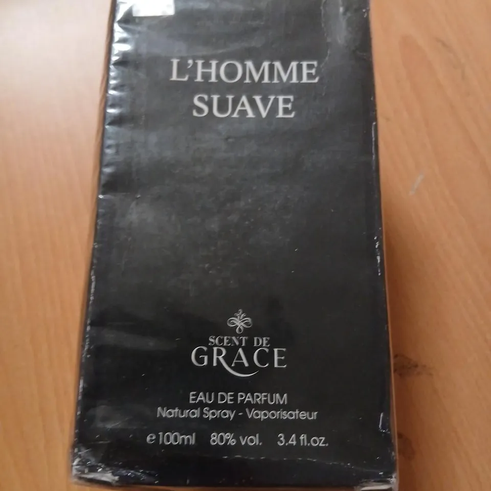 BOXED AND SEALED L'HOMME SUAVE SCENT DE GRACE EAU DE PARFUM 100ML