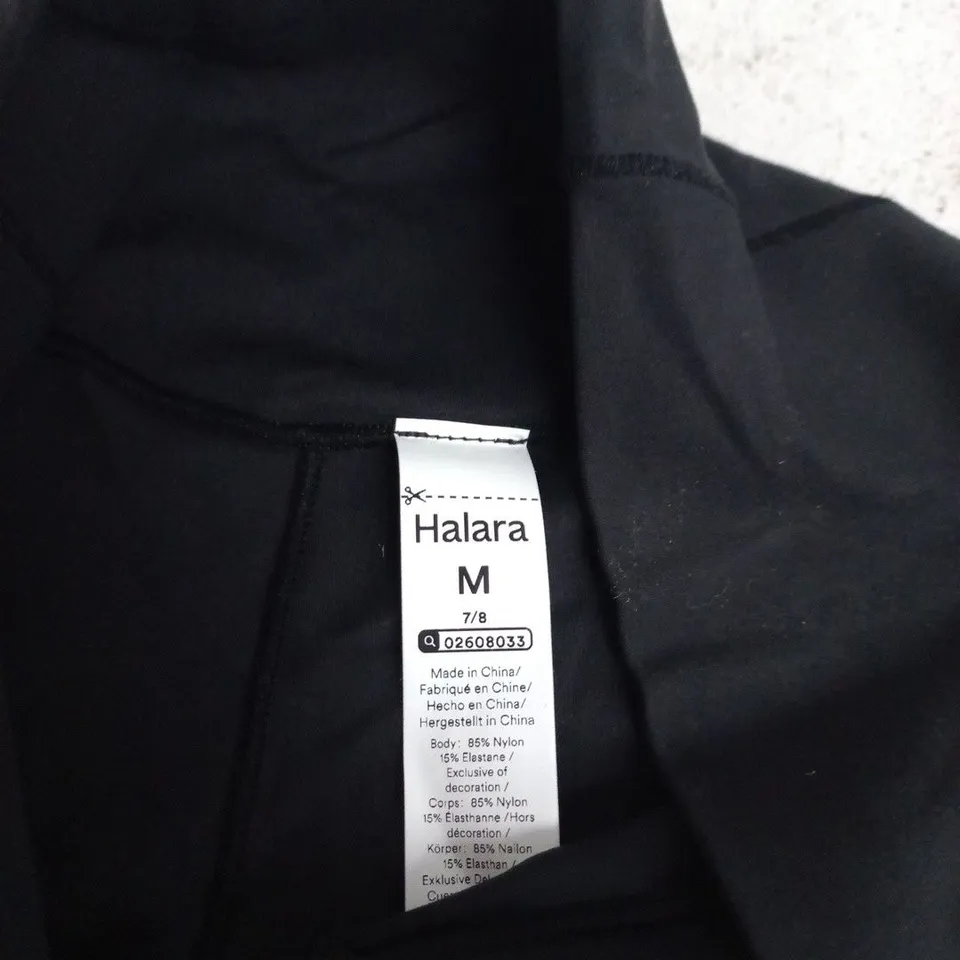 HALARA BLACK TROUSERS - WOMEN'S, SIZE M