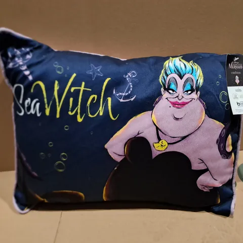 BOX OF APPROXIMATELY 10 DISNEY THE LITTLE MERMAID CUSHION SEA WITCH