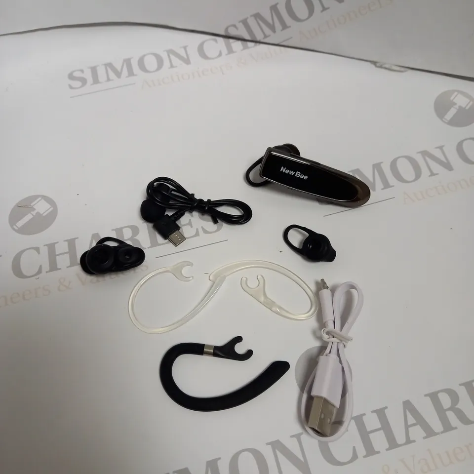 BOXED NEW BEE BLUETOOTH HEADSET. 