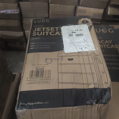 BOXED LUGG TRAVEL SUITCASE