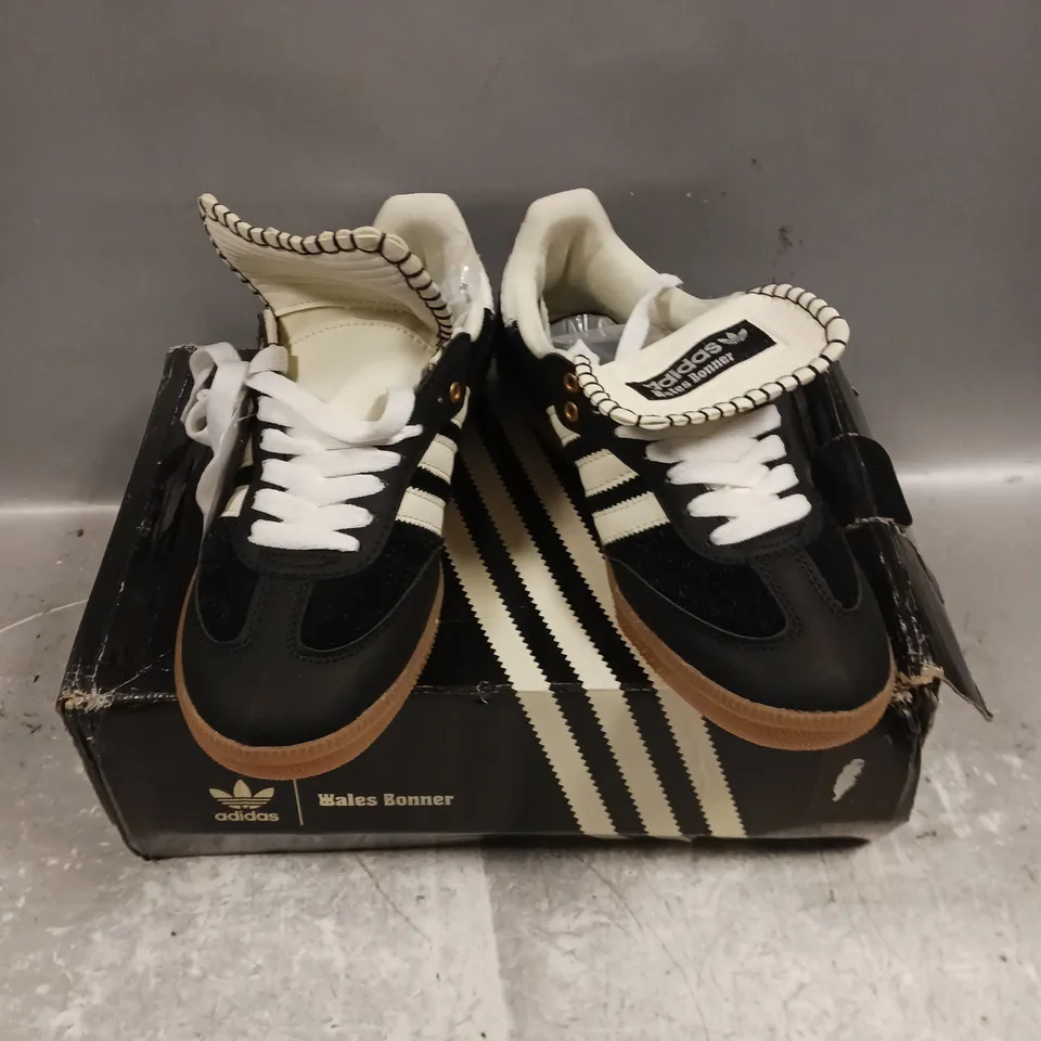 BOXED PAIR OF ADIDAS WALES BONNER TRAINERS IN BLACK - 6