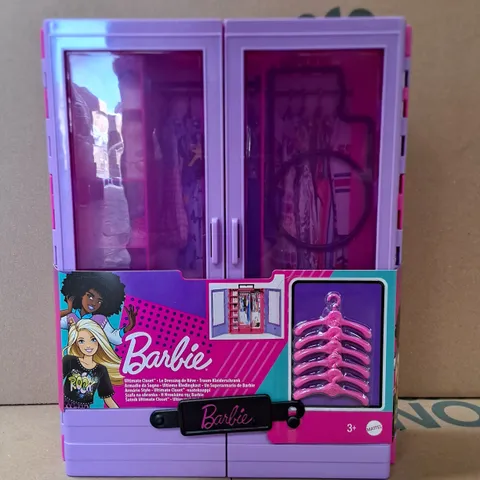 BOX OF 3 BRAND NEW BOXED BARBIE ULTIMATE CLOSET 